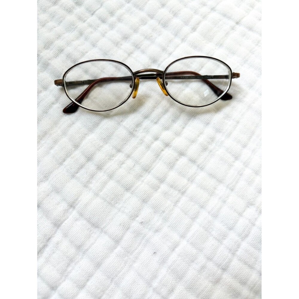 Brooks Brothers BB209 Eyeglasses Oval Metal Frames Italy 49-19-135